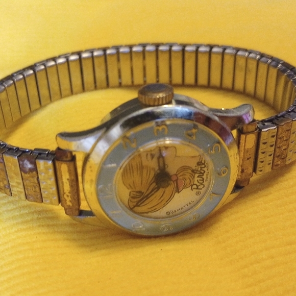 Vintage Swiss Made Barbie Ponytail Watch - Picture 7 of 11